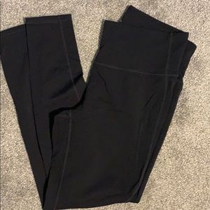 Athleta Leggings: high rise chaturanga tight